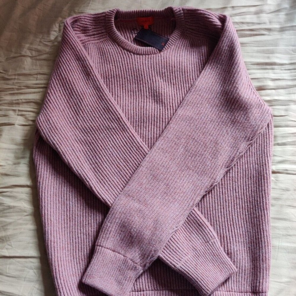 $1750 NWT ISAIA Crewneck Cashmere Sweater (Size: M)